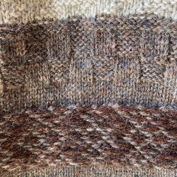 Vintage 100% Shetland Wool
Collared button up Sweater L - Picture 8 of 10